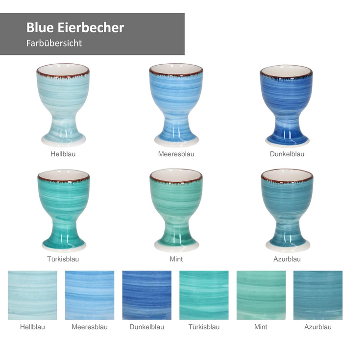 Набір підставок для яєць 6 предметів MamboCat