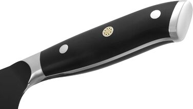 Набор ножей Wakoli Titanium Noir (5 предметов) в магнитном блоке профессиональный кухонный набор с лезвиями из нержавеющей стали (12,521 см), черным покрытием. Включает нож шеф-повара.