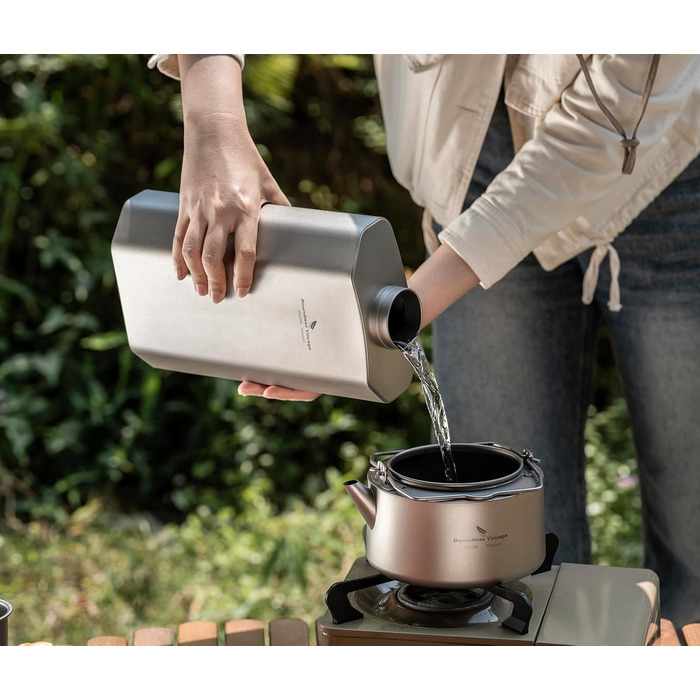 Титановый фляга для кемпинга 2,5л Boundless Voyage