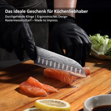 Кухонный нож-санток 13 см PAUDIN