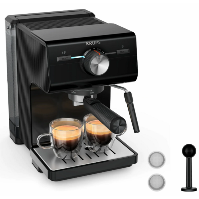 Кавоварка еспресо Krups XP381810 OPIO BLK (7076115)