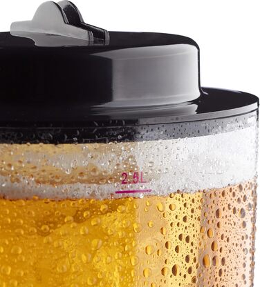 Диспенсер-башня для пива 2,5л Relaxdays