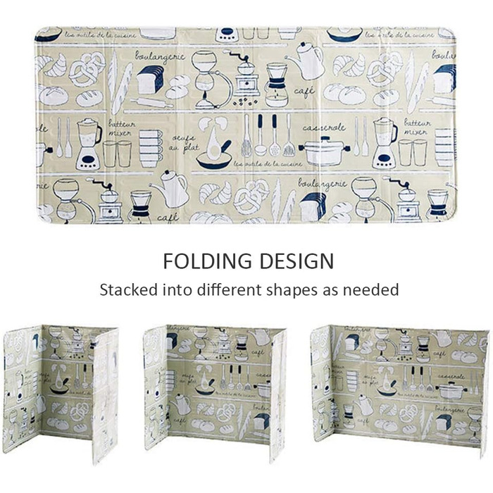 Кухонний фартух від бризків 84 х 39 см Koowaa