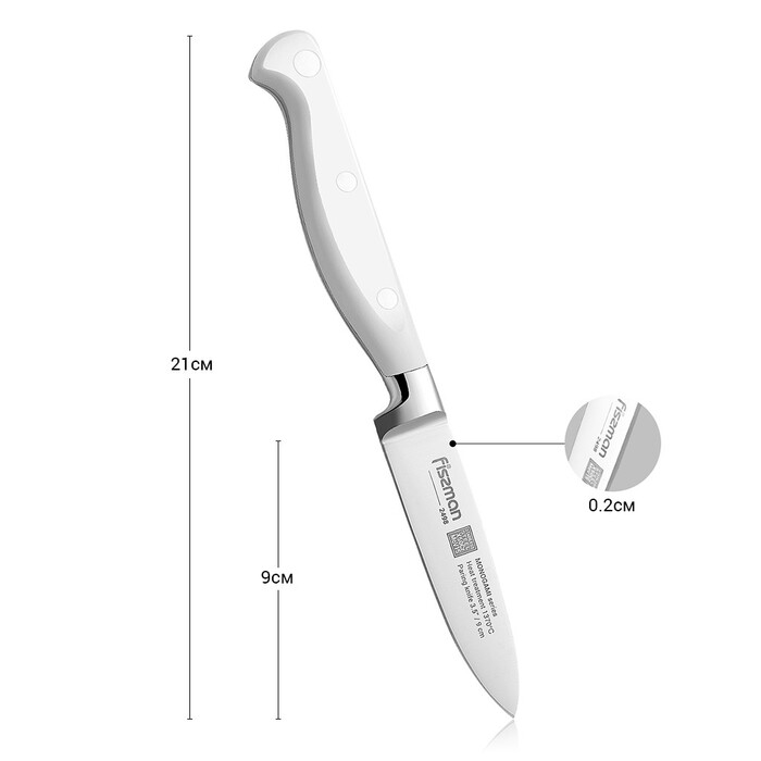 Овощной нож Fissman MONOGAMI 9 см (2498)