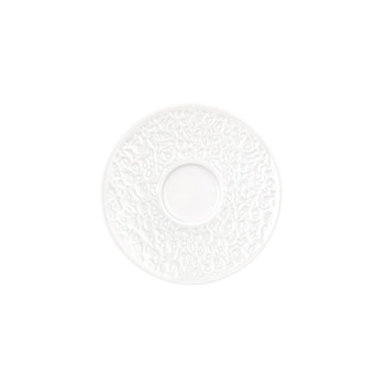 Блюдце комбинированное рельефное 13,5 см, белое Nori-Home Seltmann Weiden