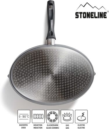 Сковорода для риби з кришкою 35 x 24 см STONELINE