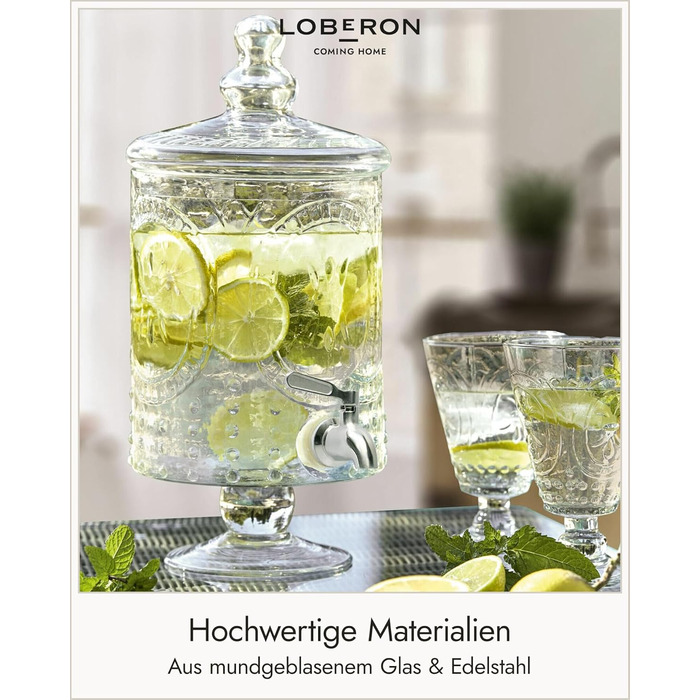 Диспенсер для напоїв 2,5 л Loberon