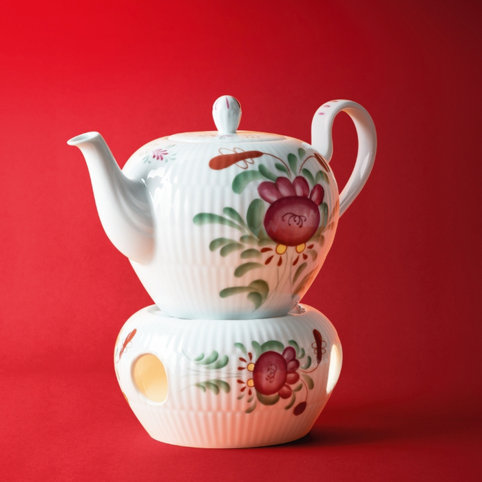 Підставка-пігрівач для чайника Amina Ostfriesenrose Seltmann Weiden