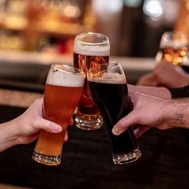 Набор пивных бокалов 6 шт 500 мл Krosno