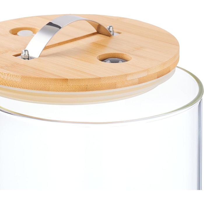 Стильний скляний диспенсер для напоїв 5 л Relaxdays