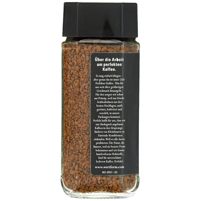 Розчинна кава Mount Hagen, 100 г (чорна, 16,67 г (36 шт.))