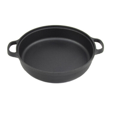 Чугунная сковорода со стеклянной крышкой Ø35 см GRILLI 777192 Код: 012715