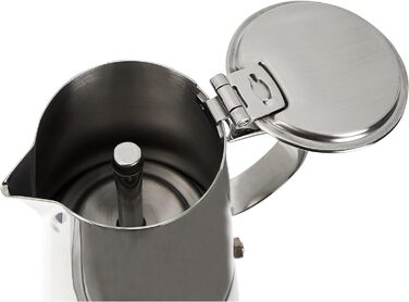 Эспрессо-кофеварка Treviso 4 чашки, нержавеющая сталь, подходит для индукции, 202113