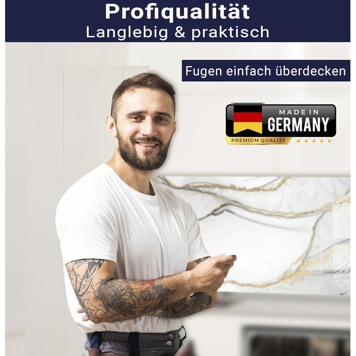 Кухонний фартух зі скла 60 х 40 см timalo