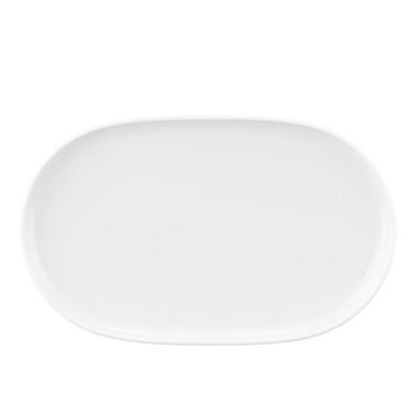 Сервировочное овальное блюдо 38x24 см белое Sento Home White Seltmann Weiden
