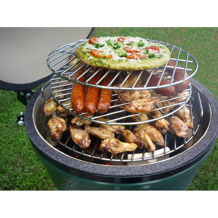 3-х рівнева решітка для Big Green Egg L