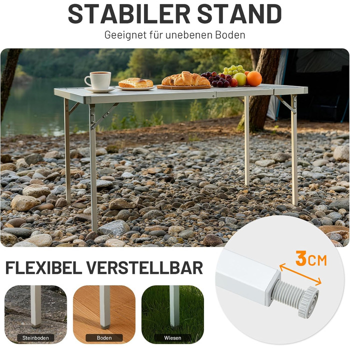 Складной кемпинговый стол для 4 человек TIMBER RIDGE