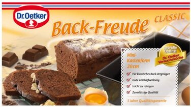 Форма для выпечки пирога/хлеба 20 х 11 см Back Freude Mini Dr. Oetker