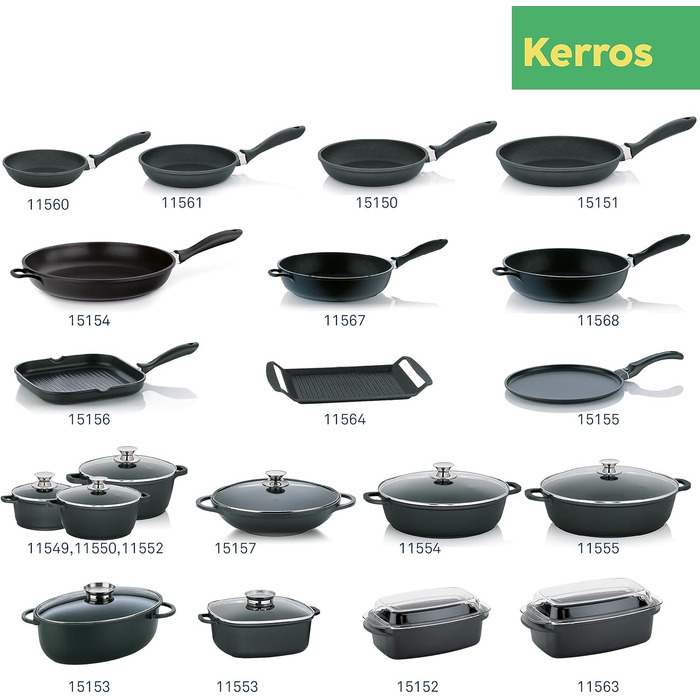 Жаровня 8 л овальная со стеклянной крышкой KERROS Kela