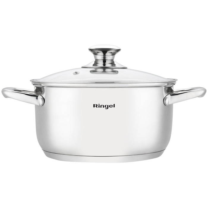 Кастрюля Ringel Grey line (2.3 л) 18 см (6932747)
