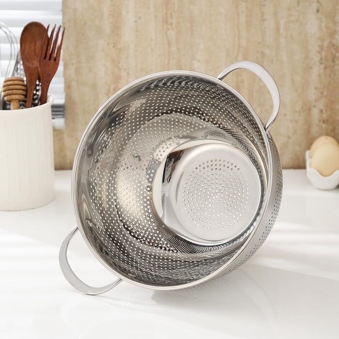 Набор из 3 металлических сит из нержавеющей стали KINGBON