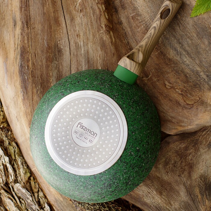 Глибока сковорідка Fissman MALACHITE 24x6,5см (14309)