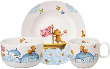 Набір дитячого посуду, 3 предмета в подарунковій упаковці Happy as a Bear Villeroy & Boch