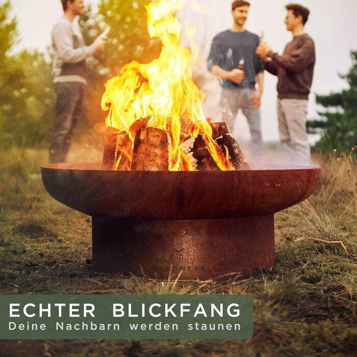 Дизайнерська чаша для вогнища 78 см WALDWERK