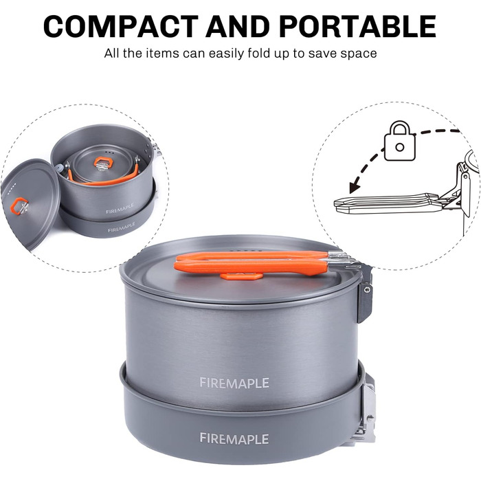 Набір туристичного посуду 3 предмета Fire-Maple