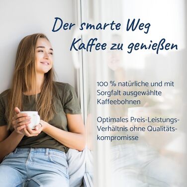 Розчинна кава, 200 г у скляній банці, на 112 напоїв (Капучино, 500 г (1 упаковка))