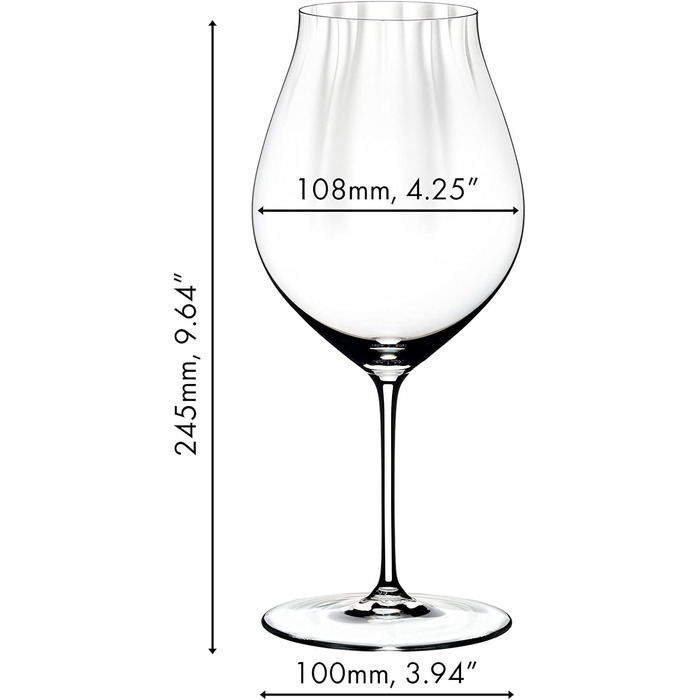 Дегустационный набор бокалов для вина, 4 предмета, Performance Riedel