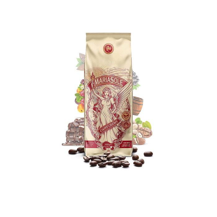 Кофе в зернах Caffè Crema, 1 кг MariaSole