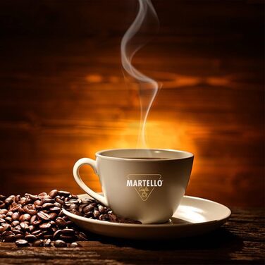 Кофемашина капсульная черная Sensual Martello и набор из 200 кофейных капсул Martello