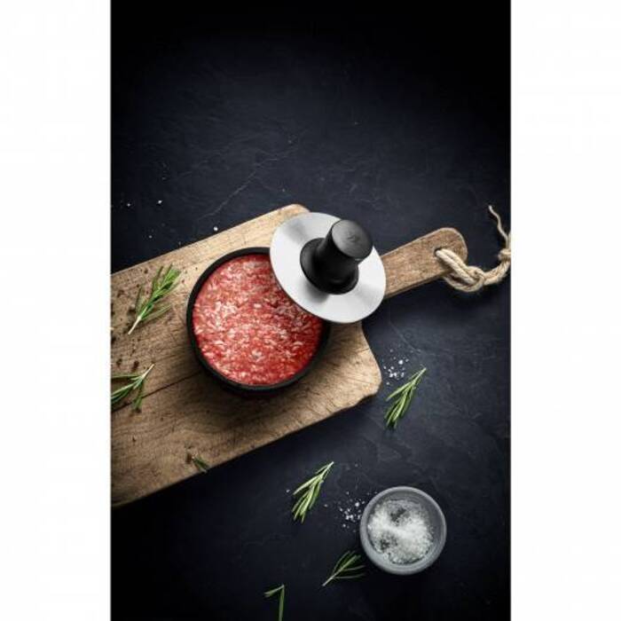 Бургер-прес 12,5 см, чорний BBQ WMF