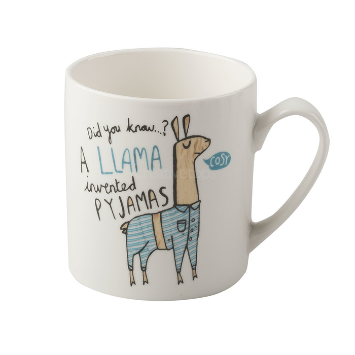 Кружка CreativeTops LLAMA Everyday Home, фарфор, 300 мл