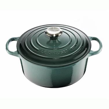 Каструля / жаровня з кришкою 26 см, океан Le Creuset