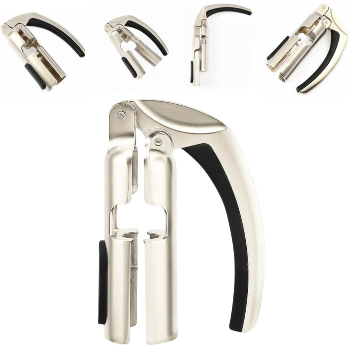 Металевий штопор для шампанського та вина Zqkimzi