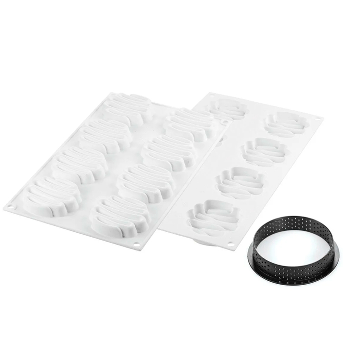 KIT TARTE RING HONORE D80 MM Форма из резины