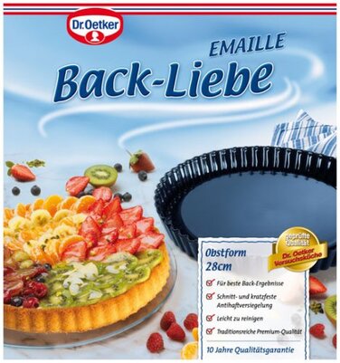 Форма для выпечки торта с выпуклым дном Ø 28 см Back - Liebe Dr. Oetker