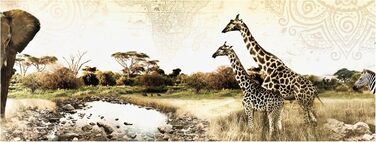 Кухонный фартук самоклеющаяся РЕТ-пленка 160 х 60 см wandmotiv24