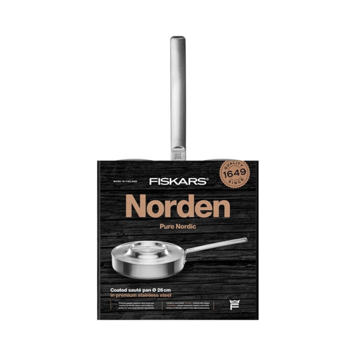 Сотейник Fiskars Norden 26 см з кришкою (1067634)