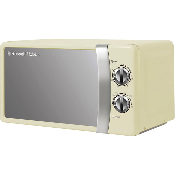 Мікрохвильова піч 17 л, 700 Вт, кремовий RHMM701C Russell Hobbs