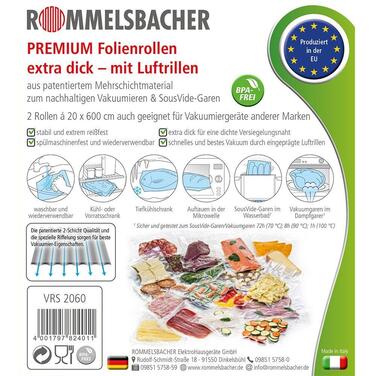 Набор вакуумных пакетов Rommelsbacher VRS 2060   20x600 см