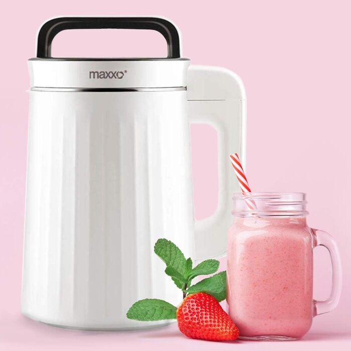 Прилад для приготування соєвого молока Maxxo MM01, апарат для приготування соєвого молока, апарат для приготування мигдалевого молока, апарат для приготування вівсяного молока, апарат для приготування горіхового молока, апарат для приготування веганських