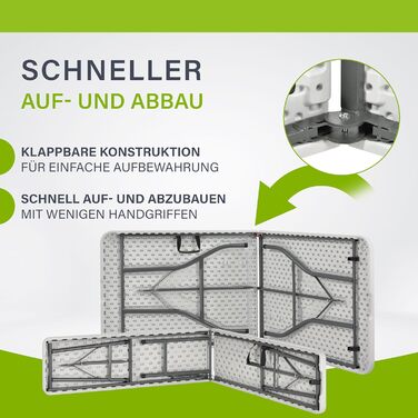 Набор со стола и 2 скамейки для отдыха Juskys