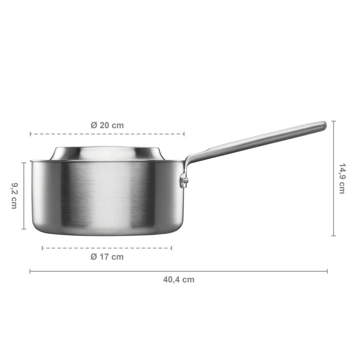 Ківш Fiskars Norden 2,5 л без покриття (1067638)