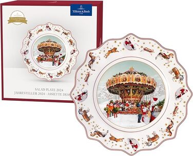 Тарілка 23,5 x 23,5 x 3 см порцеляна преміум-класу Annual Christmas Edition Villeroy & Boch