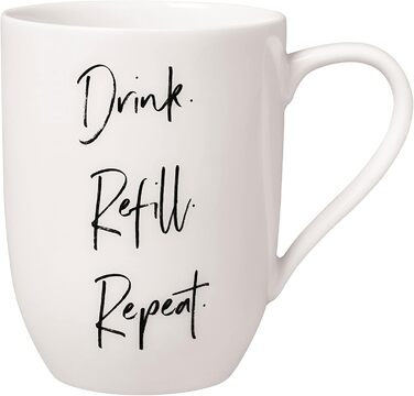 Кружка "Drink. Refill. Repeat." 0,28 л Statement Villeroy & Boch
