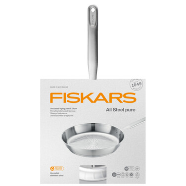 Сковорода Fiskars All Steel Pure матова 28 см (1065628)