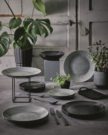 Тарілка десертна Luminarc Slate Black, 18 см (6788146)